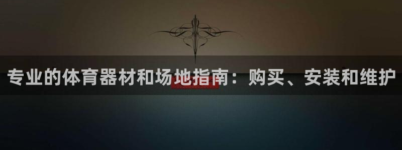 尊龙官网手：专业的体育器材和场地指南：购买、安装和维